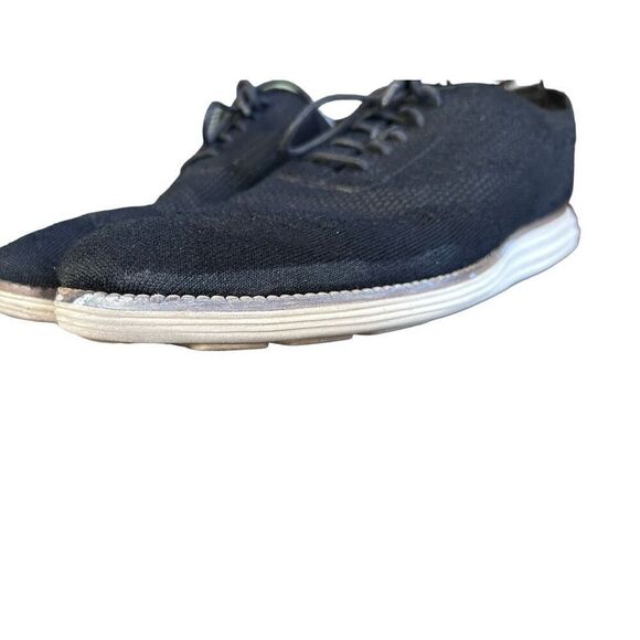 Cole Haan Originals Black Stitchlite Wingtip Oxford Size 10.5 M Classic Business - Picture 7 of 15